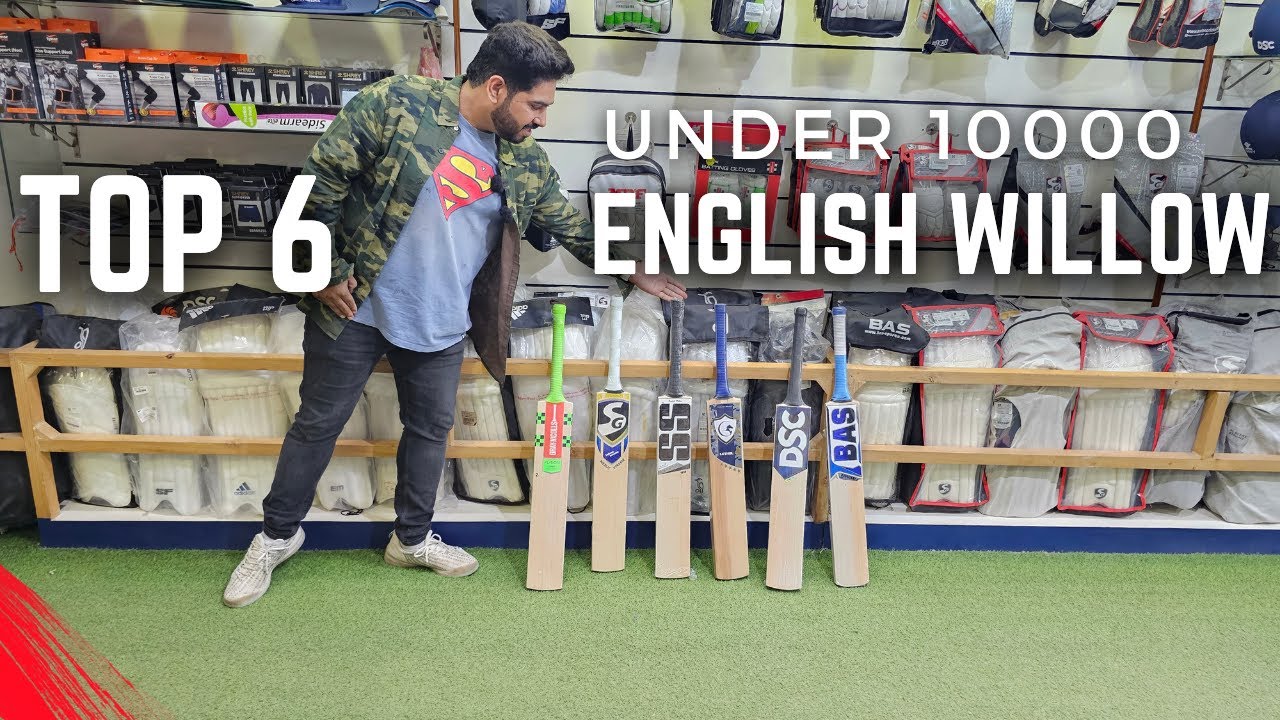 Best Quality English Willow Cricket Bats Under 10000
