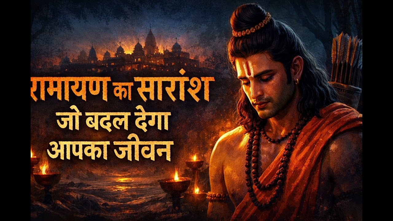 रामायण: धर्म, त्याग और जीवन की सच्ची राह #ramayan #ram #ramayanam 