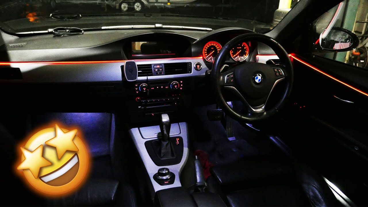 BMW E92 Ultimate INTERIOR Upgrade?: Ambient Lighting Install