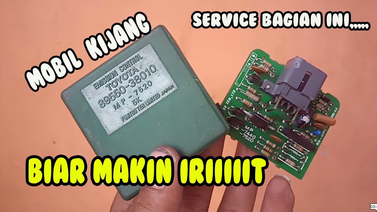 SERVICE EMISSION CONTROL MOBIL KIJANG BIAR BBM TAMBAH IRIT
