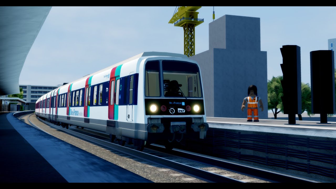 Cabride (RER B) Robinson ➞ Gare du Nord en MI84| Train Roblox |