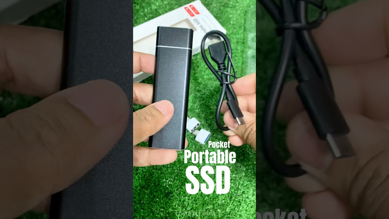 Lightweight Pocket Portable SSD | Mobile External Hard Disk #portablessd #externalharddrive #ssd