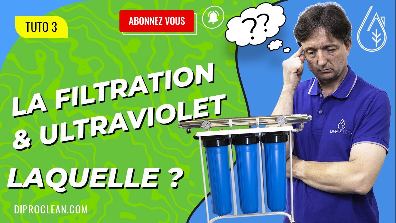 Comment filtrer l'eau de la maison avec un stérilisateur uv ?