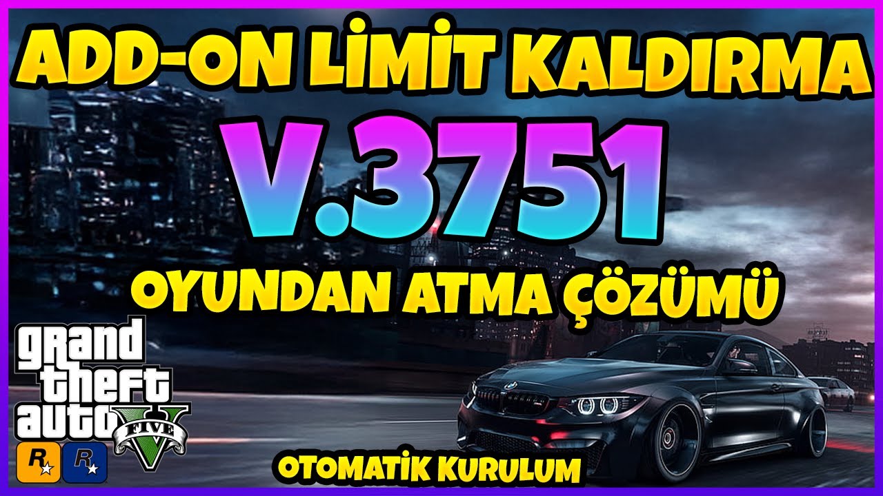 Y&uuml;kleme Ekranında atıyor ve Girerken oyundan atma Sorun &Ccedil;&ouml;z&uuml;m&uuml; v3751  | Add-on Limit Kaldırma