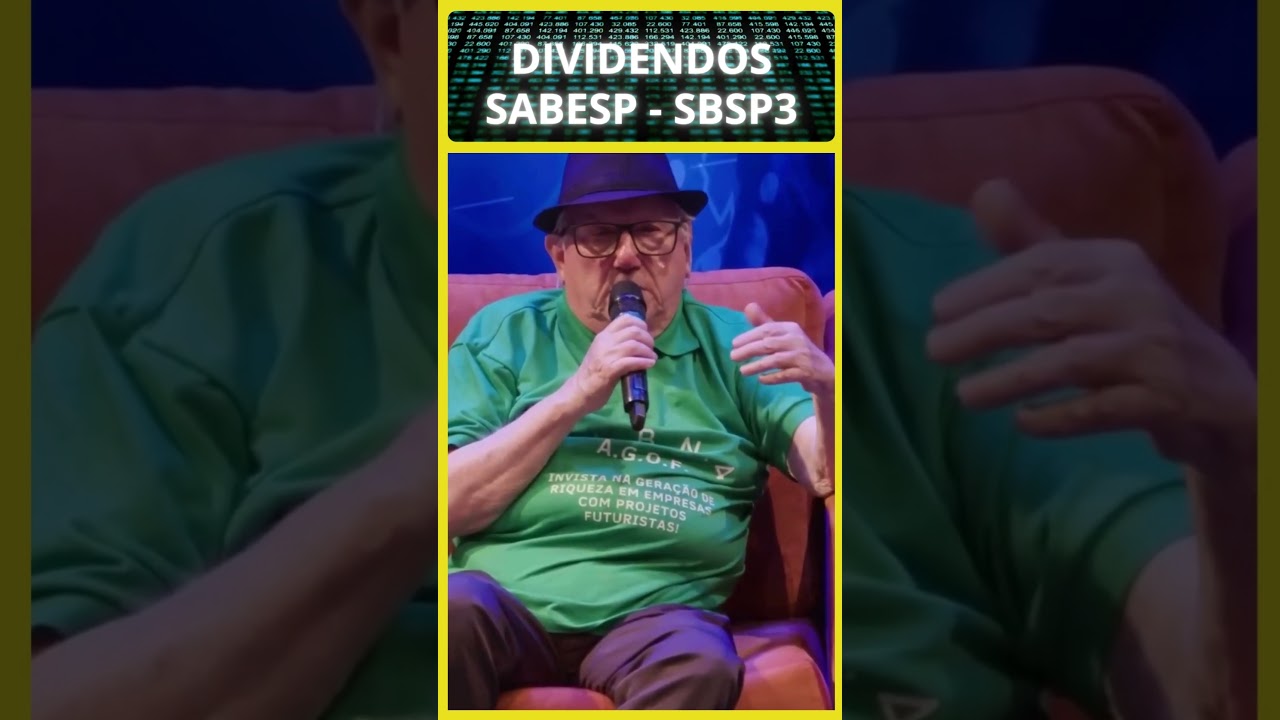 Sabesp Paga Bons Dividendos? | Barsi Responde