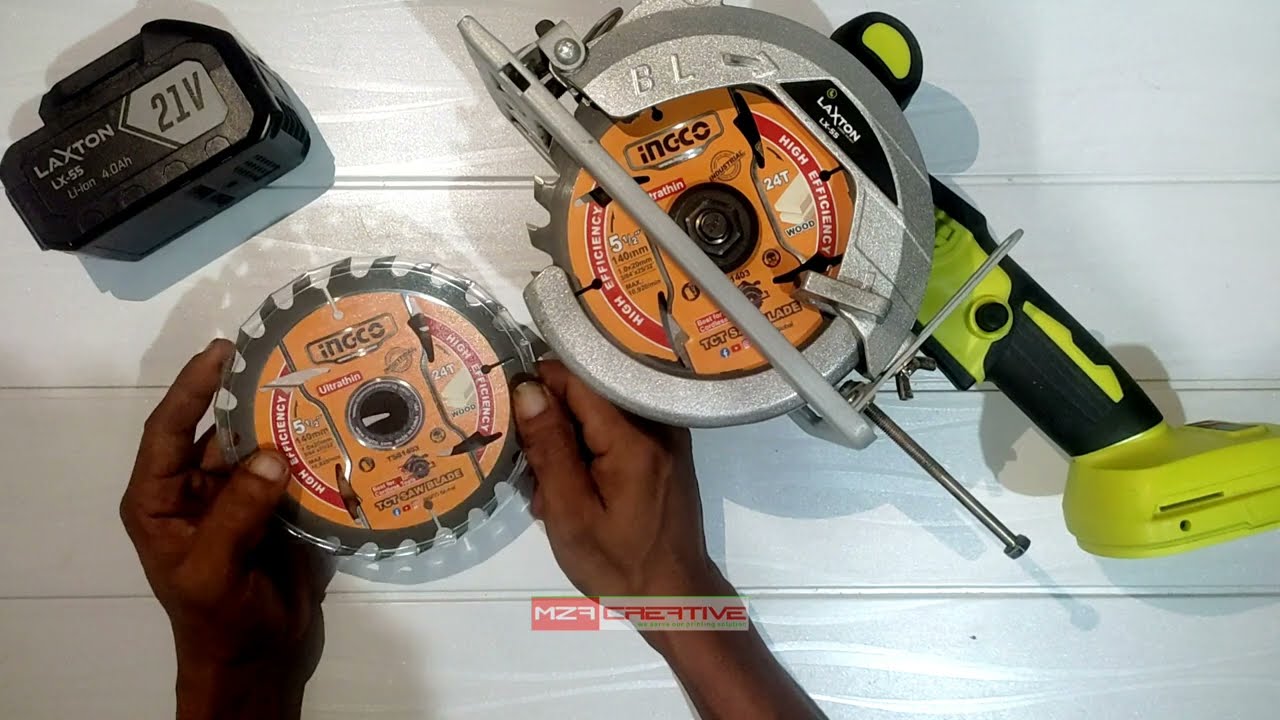 test dan review Saw Blade ingco 5,5
