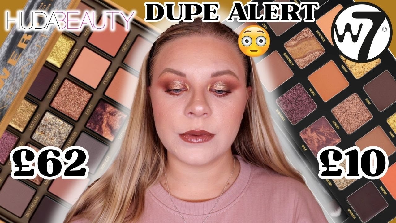 NEW DUPE?? | W7 INFLUENCE VS HUDA BEAUTY EMPOWERED 😳 | makeupwithalixkate