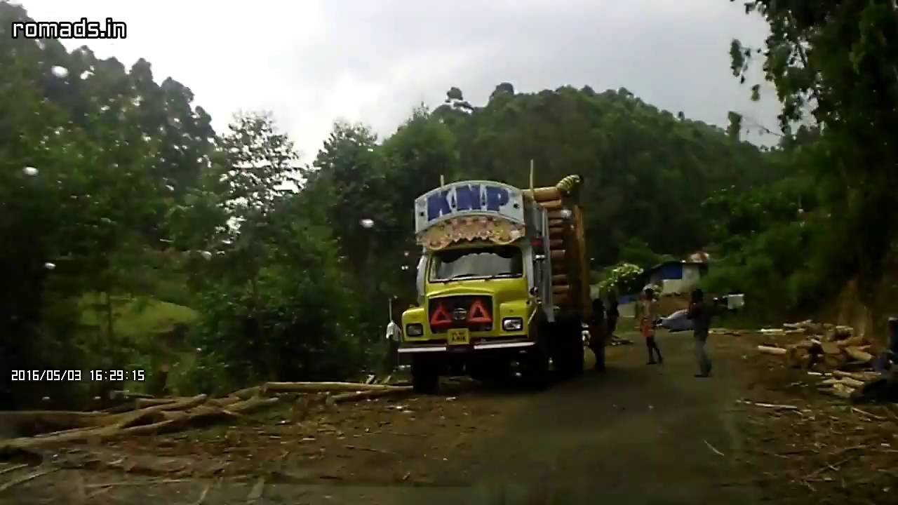 Heavy Logging At Munnar Top Station (2016-05-03)