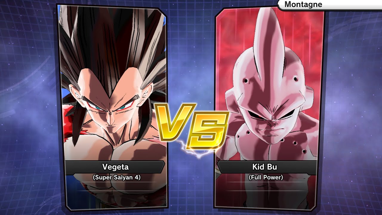 Xenoverse 2 - Requested match (PC): Vegeta Super Saiyan 4 vs Kid Bu Full Power