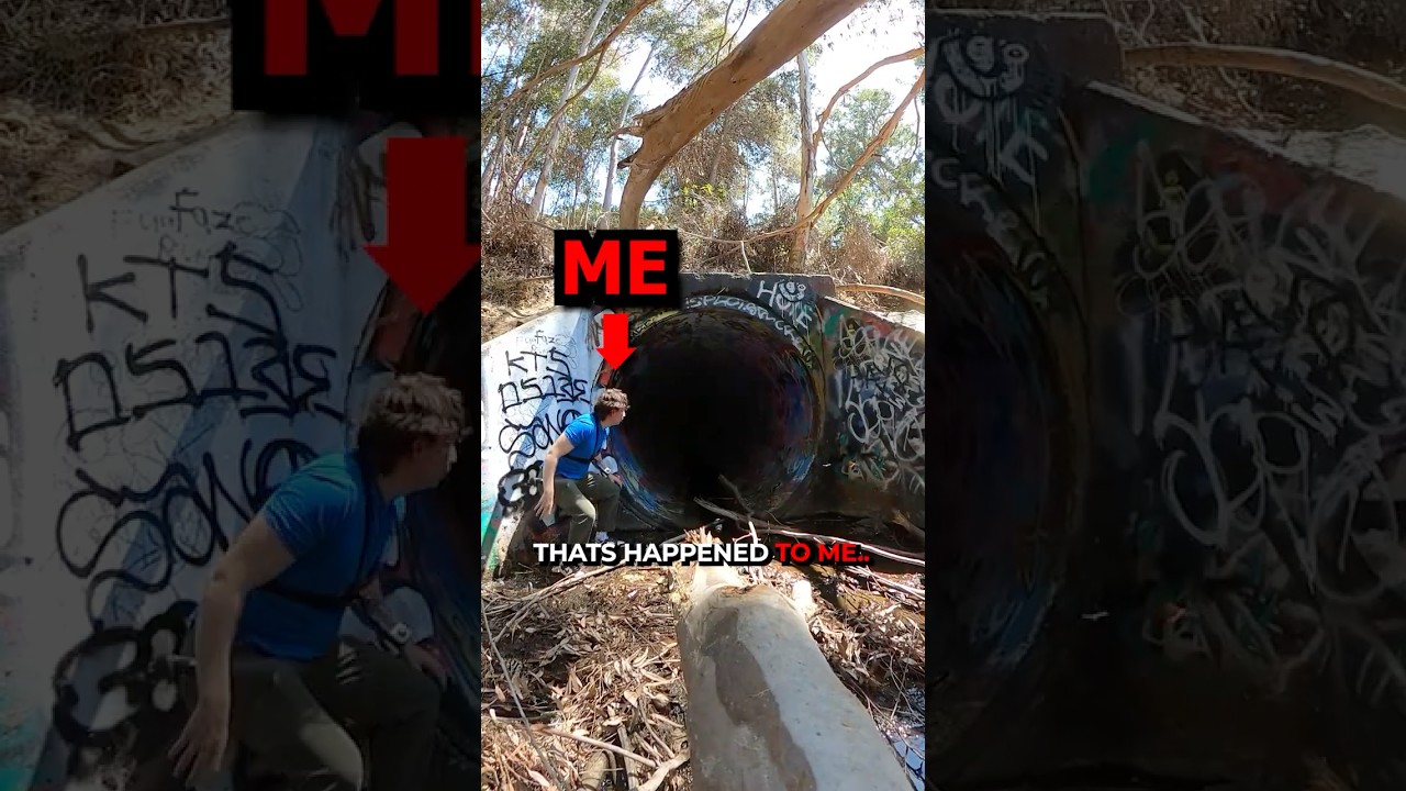 I Explored Faze Rug's Famous Haunted Tunnel 😳
