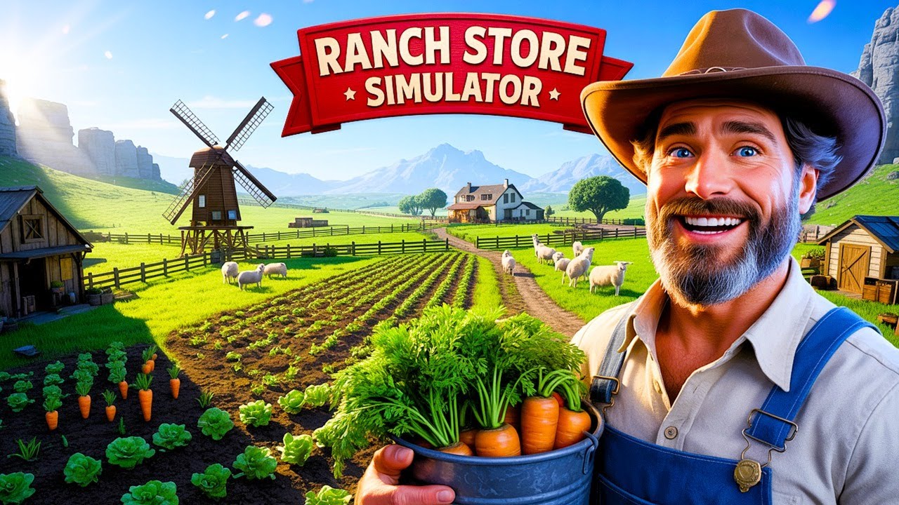 Ranch Store Simulator Gameplay - This NEW Farm Game Is Better Than Expected...