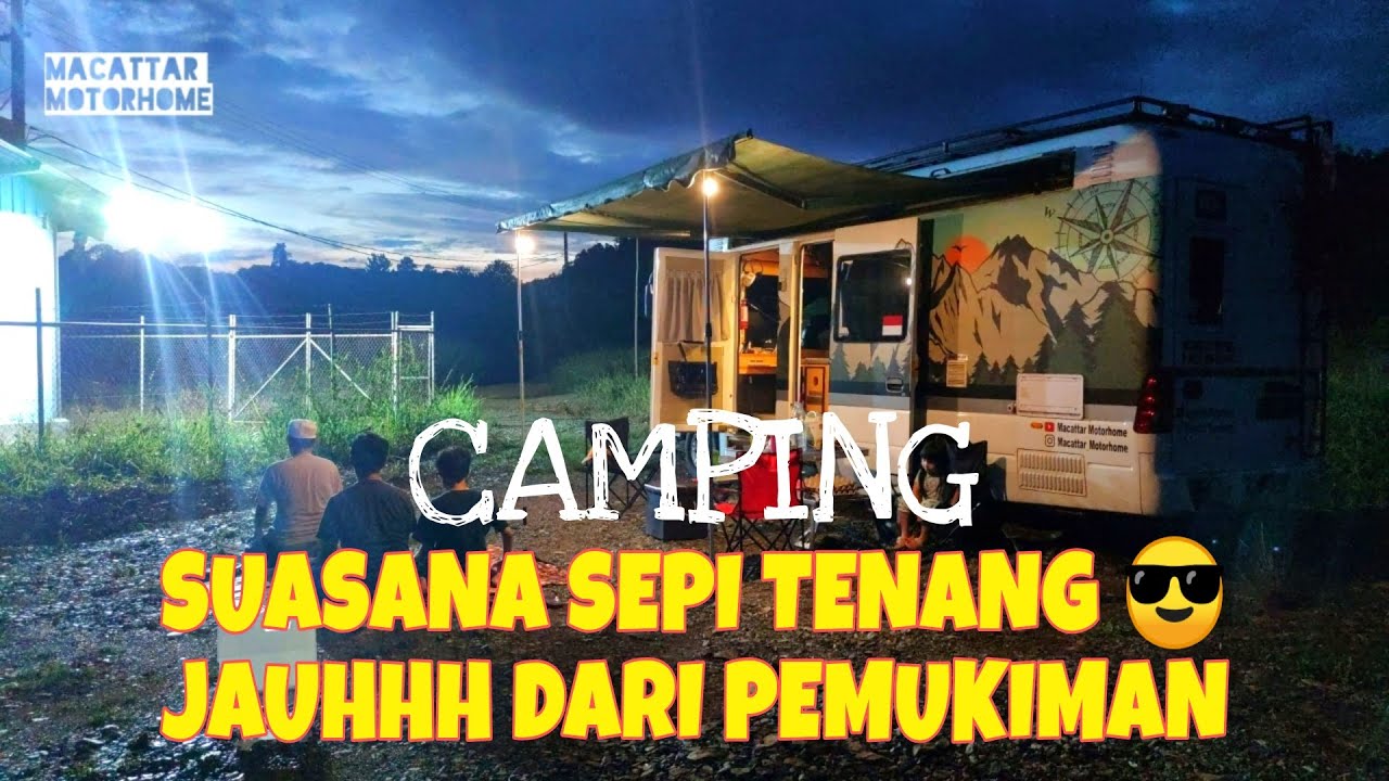CAMPING SUASANA  SEPI TENANG DI MOTORHOME | DANAU TOWUTI | CAMPERVAN INDONESIA