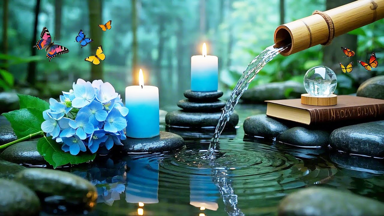 Sleep Music for Deep Sleep 🌿 Relieves Anxiety, Depression, Stress with Piano & Relaxing Water Sounds