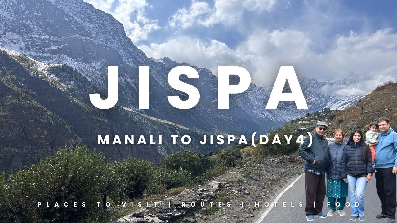 Day4 I🌄 JISPA VLOG | Manali-Sissu -Jispa | Stay at Gemoor Khar Homestay | Hidden Gem of Lahaul I