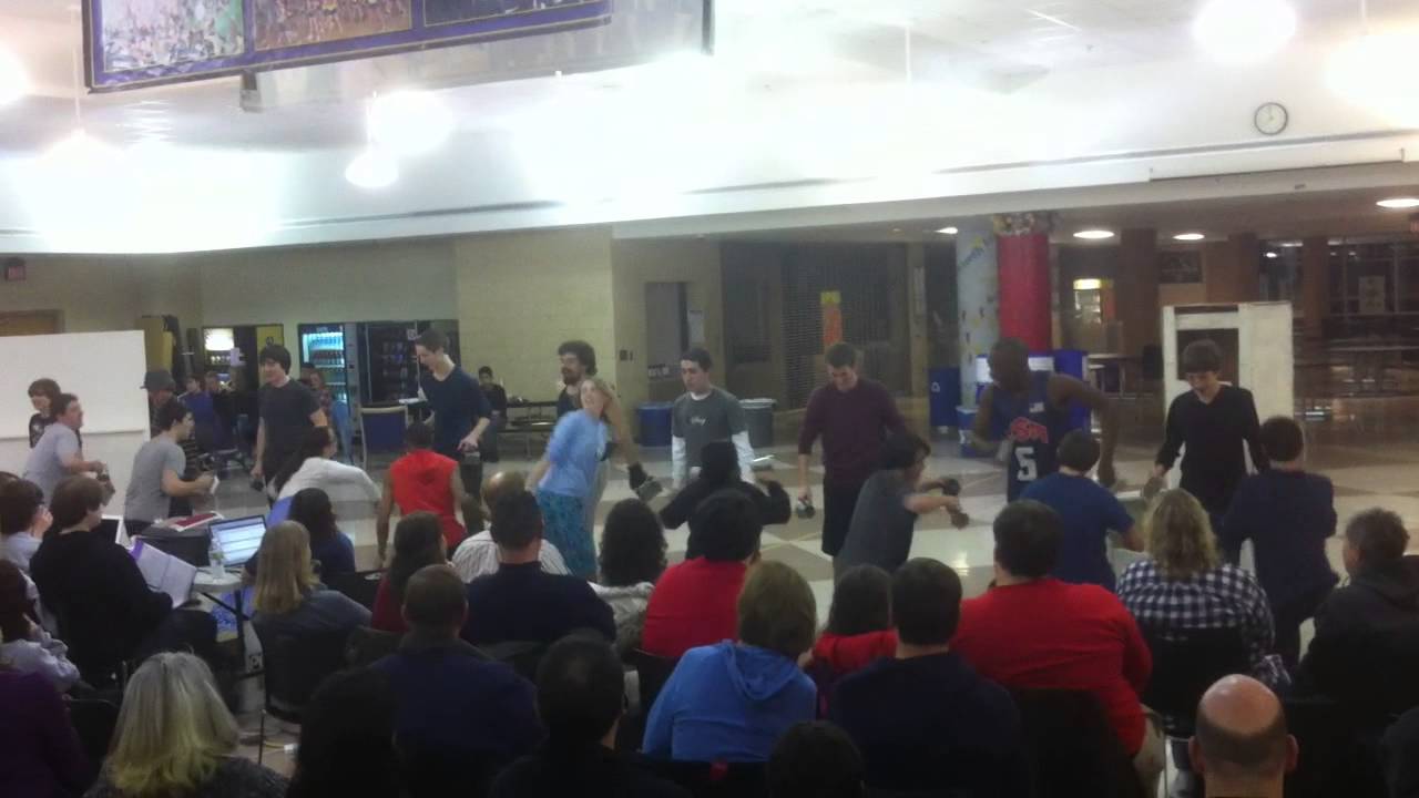 Beauty and the Beast - Gaston Mug Dance Open Rehearsal 1/28/13