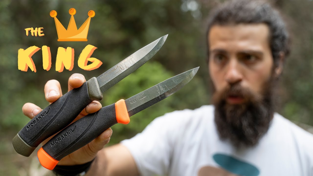 Il RE di Tutti i Coltelli da Bushcraft Economici - TEST Mora Companion - Carbon & Inox