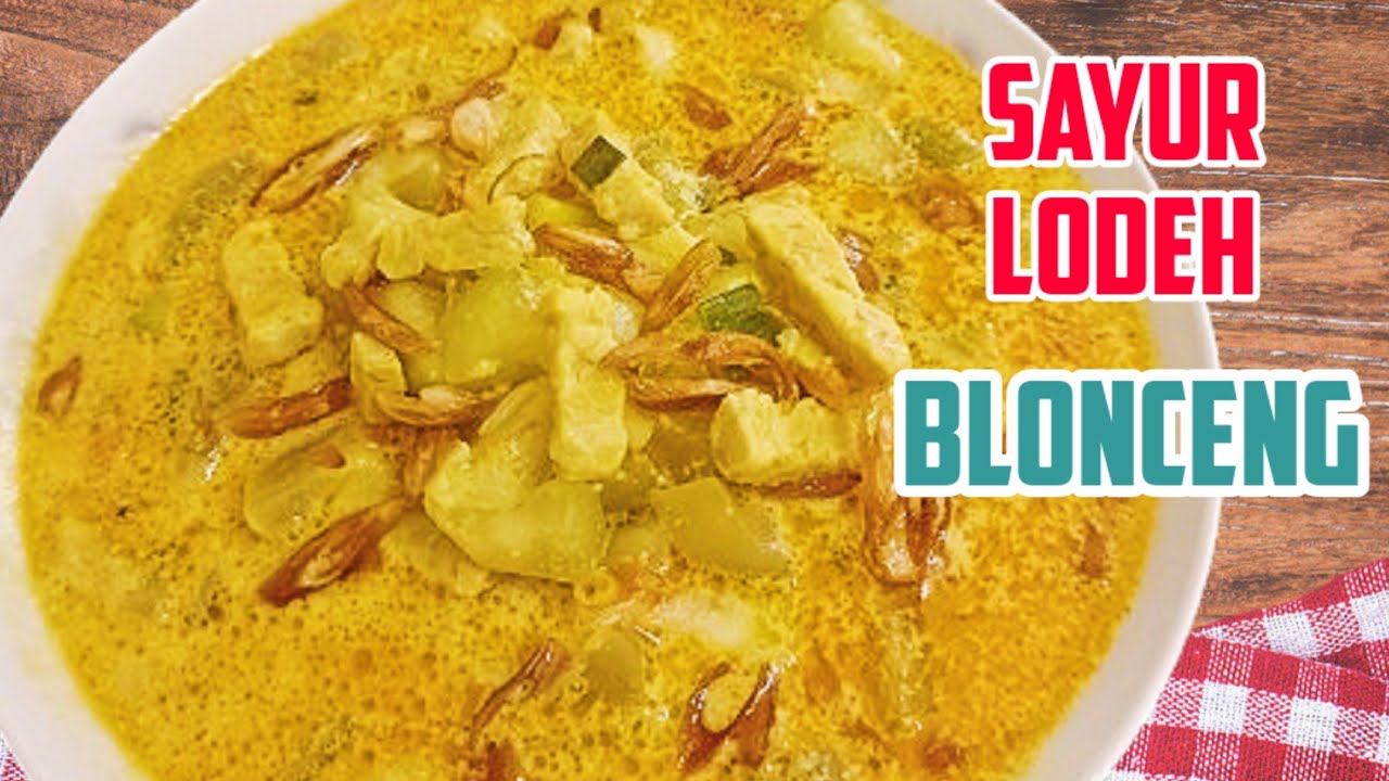 Sayur Lodeh Labu Air Santan Pedas || Sayur Blonceng