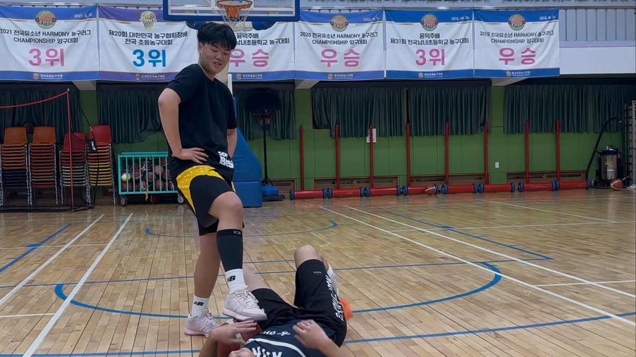 해찬농구 정해찬(07) vs 매직히포 이진우 (08)