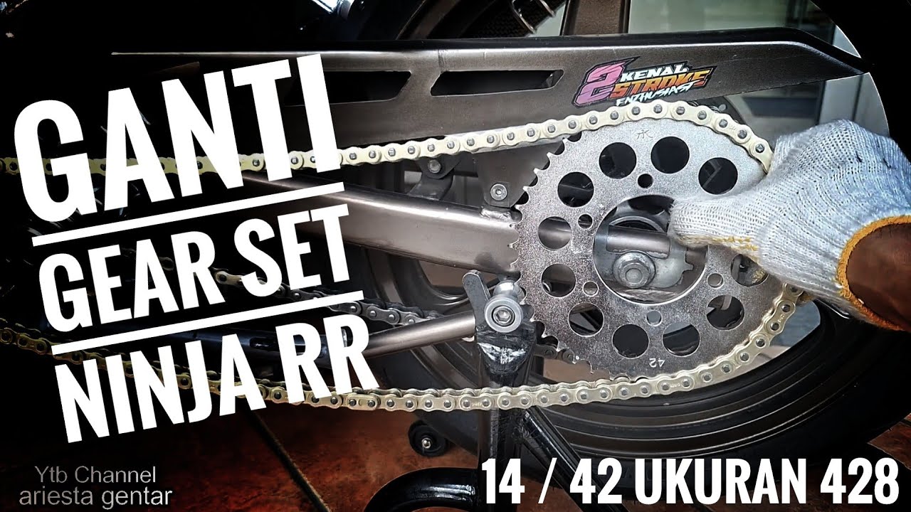 NINJA RR🔥GEAR SET TK RACING UKURAN 14 39 428🚀AKSELARASI JAMBAKAN RESPONSIF💨💨💨