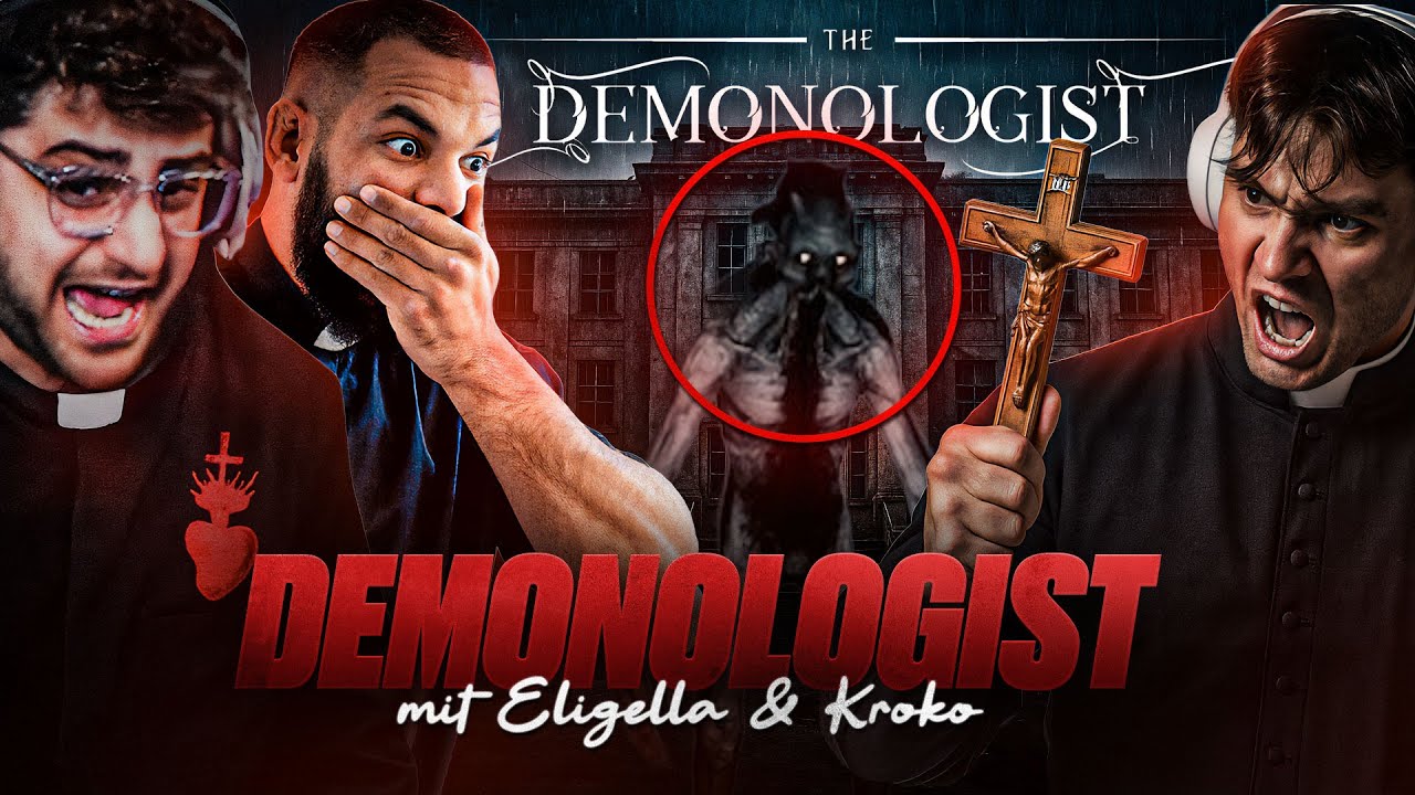DIESES HORROR GAME IST ZU SCHLIMM 😱😂 The Demonologist mit Eli & Kroko