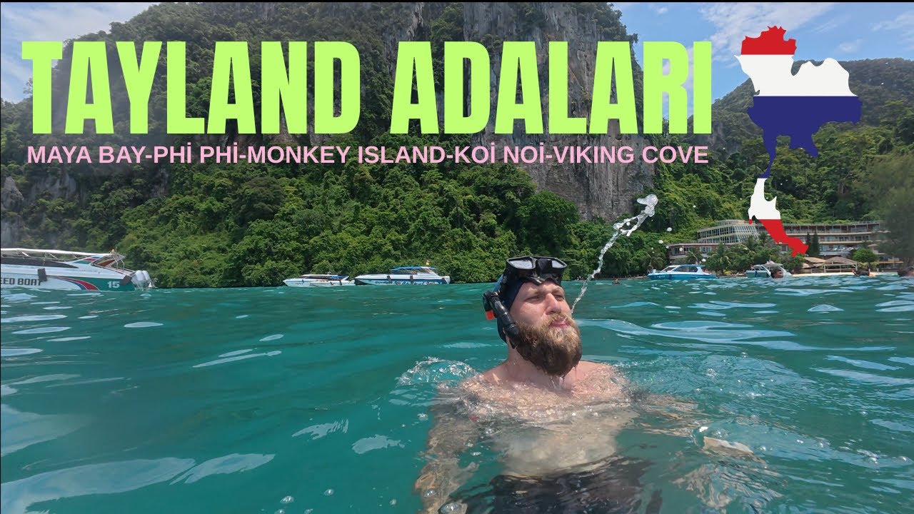 Tayland Ada Turu | Phi Phi Adası, Maya Bay & Monkey Island Macerası 🏝️🐒