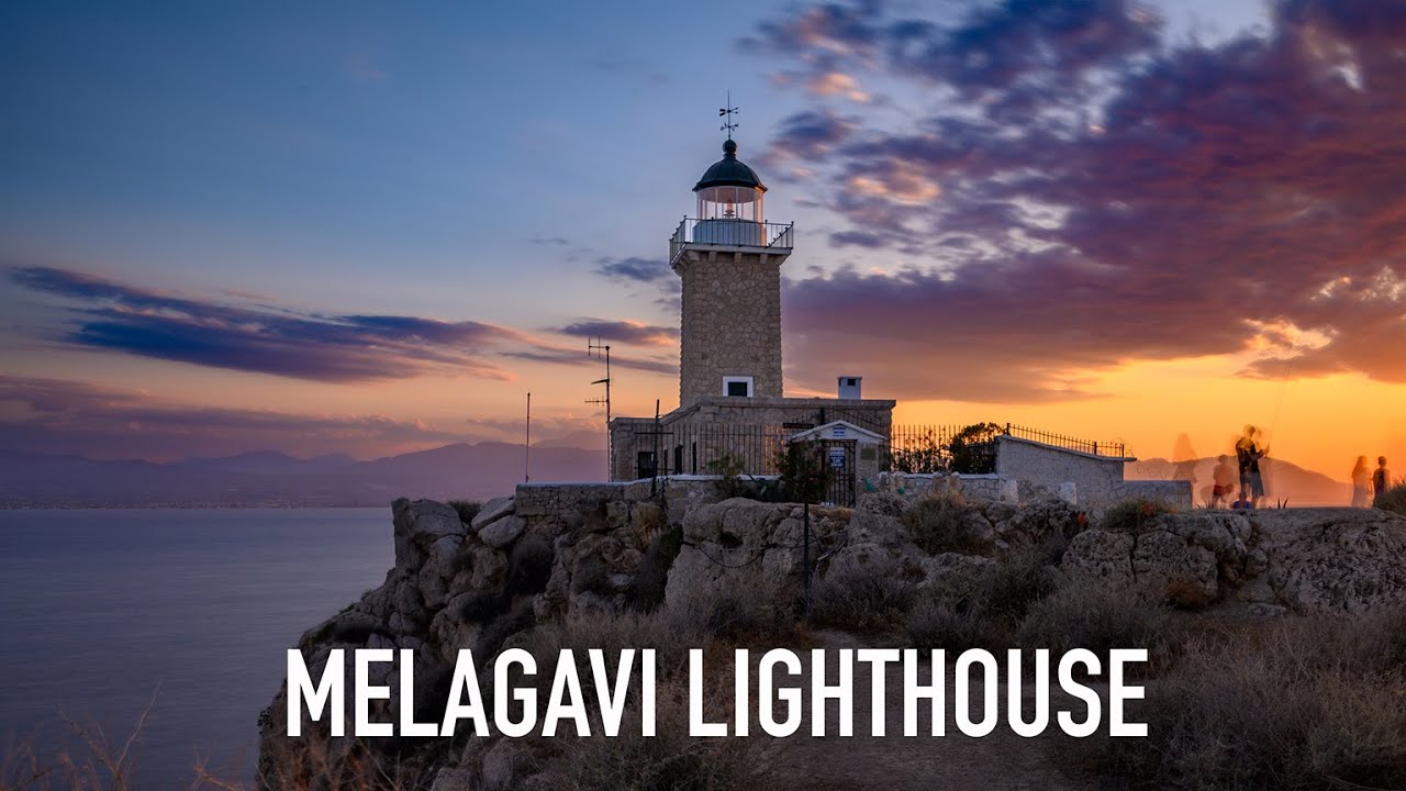 Melagavi Lighthouse Loutraki Greece 🇬🇷