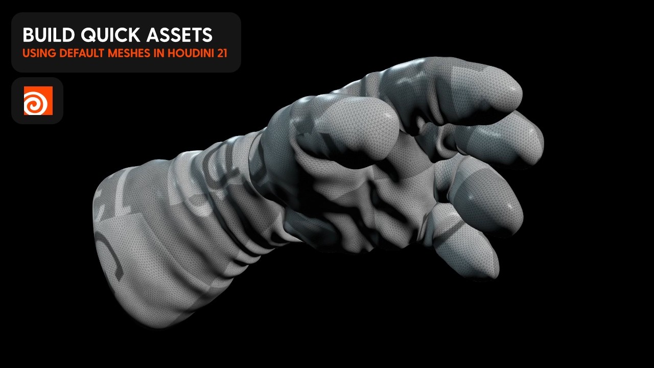 Creating assets from default geometry in Houdini 21