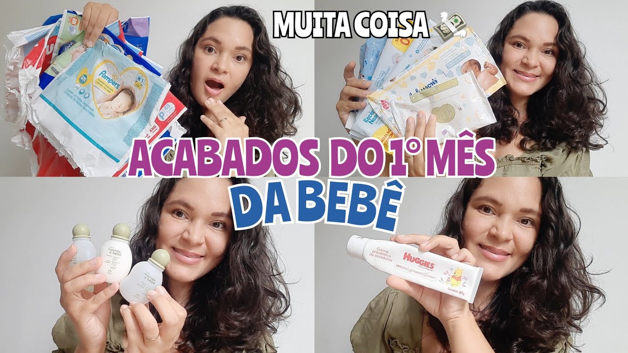USADOS E ACABADOS DO PRIMEIRO MÊS DA BEBÊ| Gabriela Marcelino