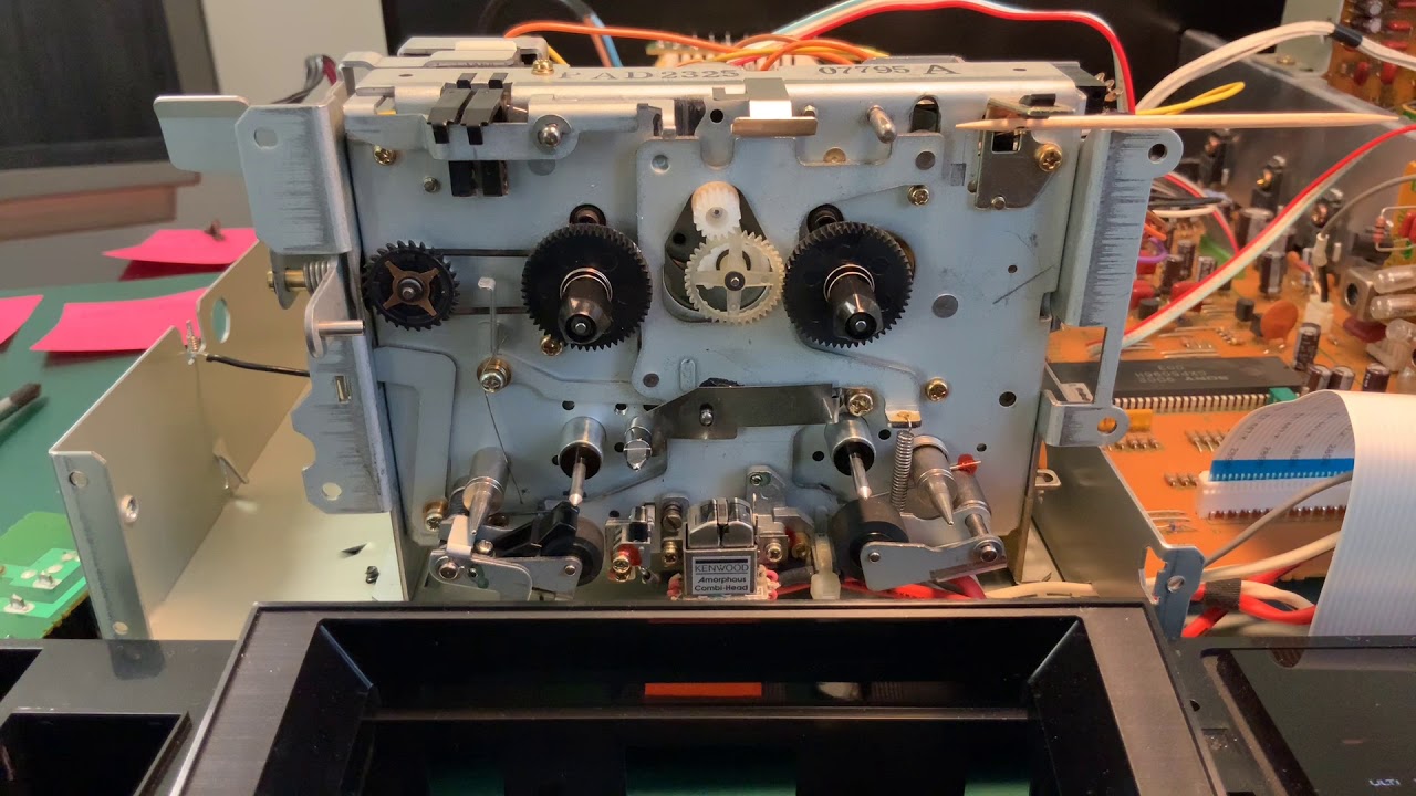 Kenwood KX-9010, omówienie mechanizmu Sankyo DD DC