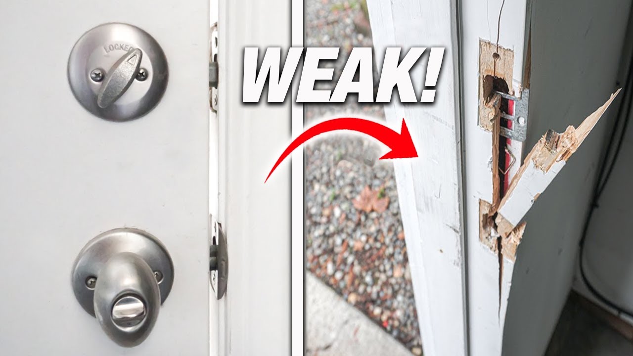 Why 90% Of Entry Doors FAIL! STOP Break-Ins NOW With These EASY Install! How To DIY!