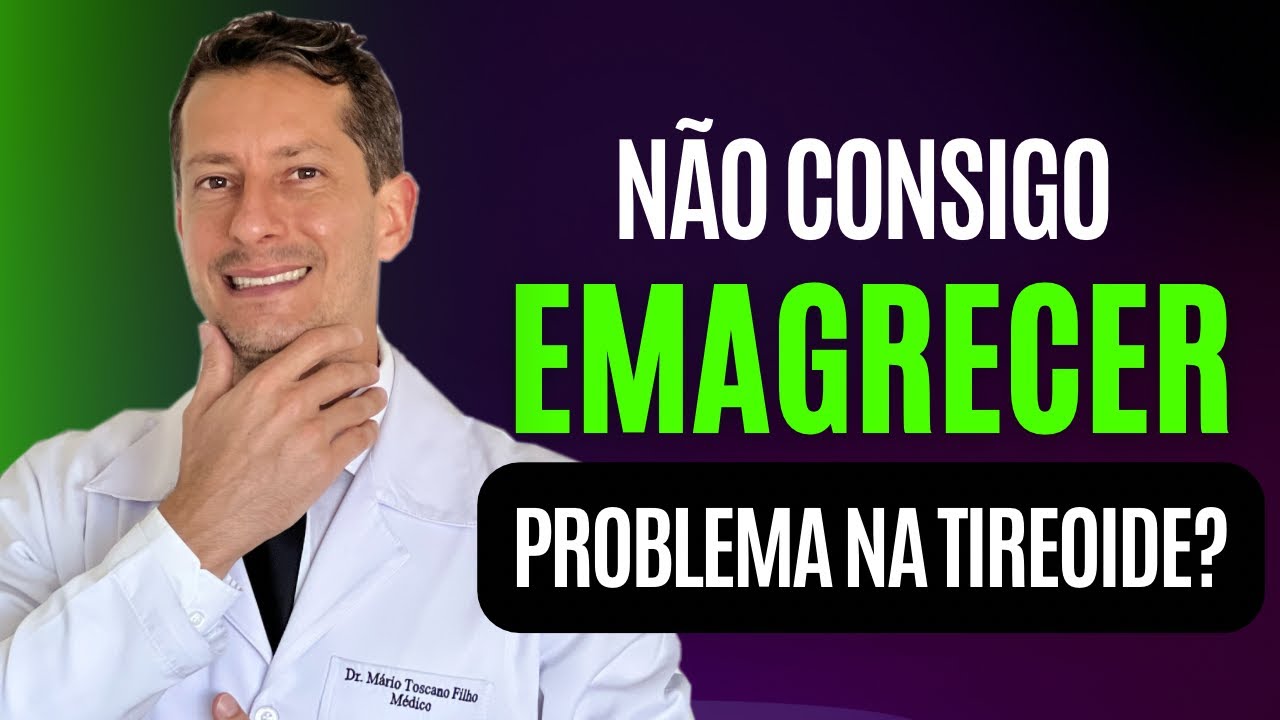 Não consigo PERDER PESO! Tenho problema na TIREOIDE?