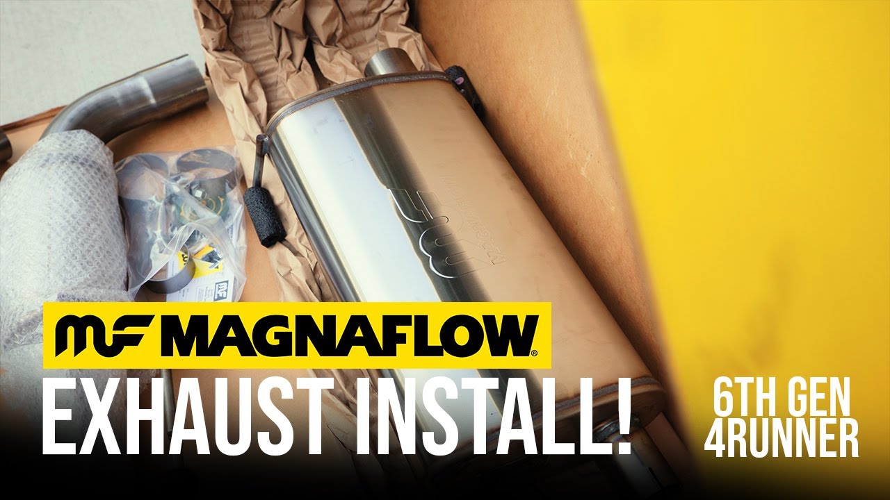 MAGNAFLOW Exhaust Install on 6th Gen 4Runner