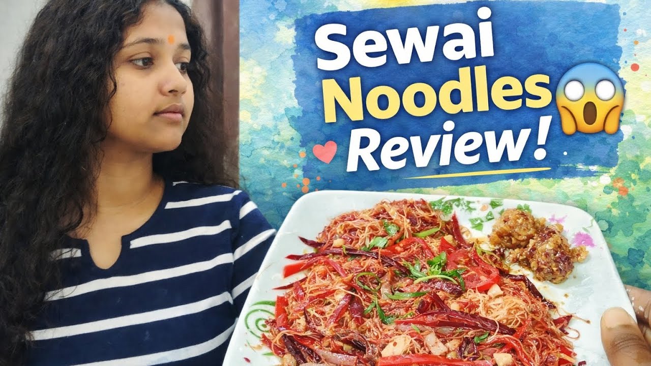 Tried Viral Sewai Noodles 😱 | Review + Quick Cooking Recipe 🍜