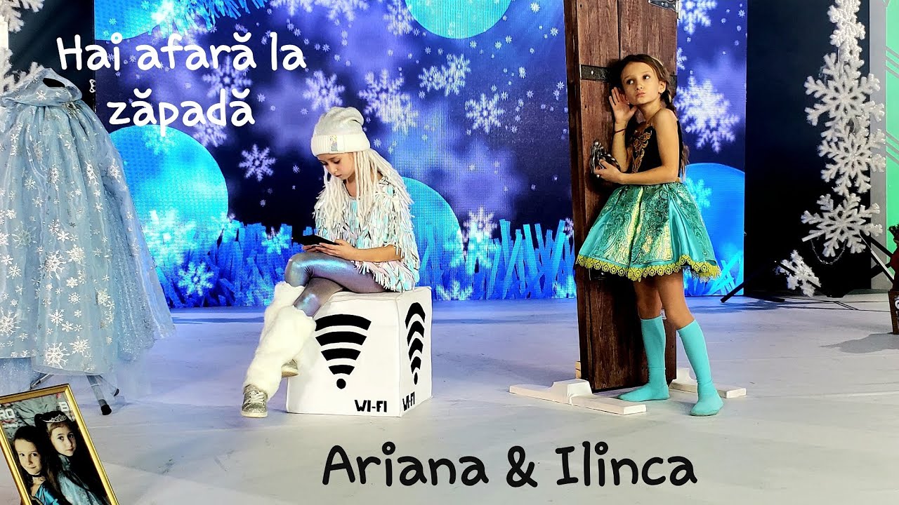 Ilinca Verbițchi și Ariana Maistrov (SISNBRO) - Hai afară la zăpadă