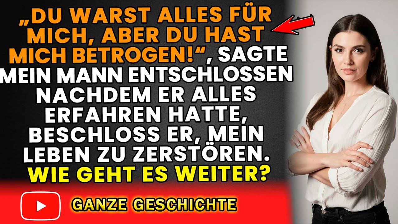 Mein Mann hat zufällig von meinem Betrug erfahren. Was wird er mit mir machen?