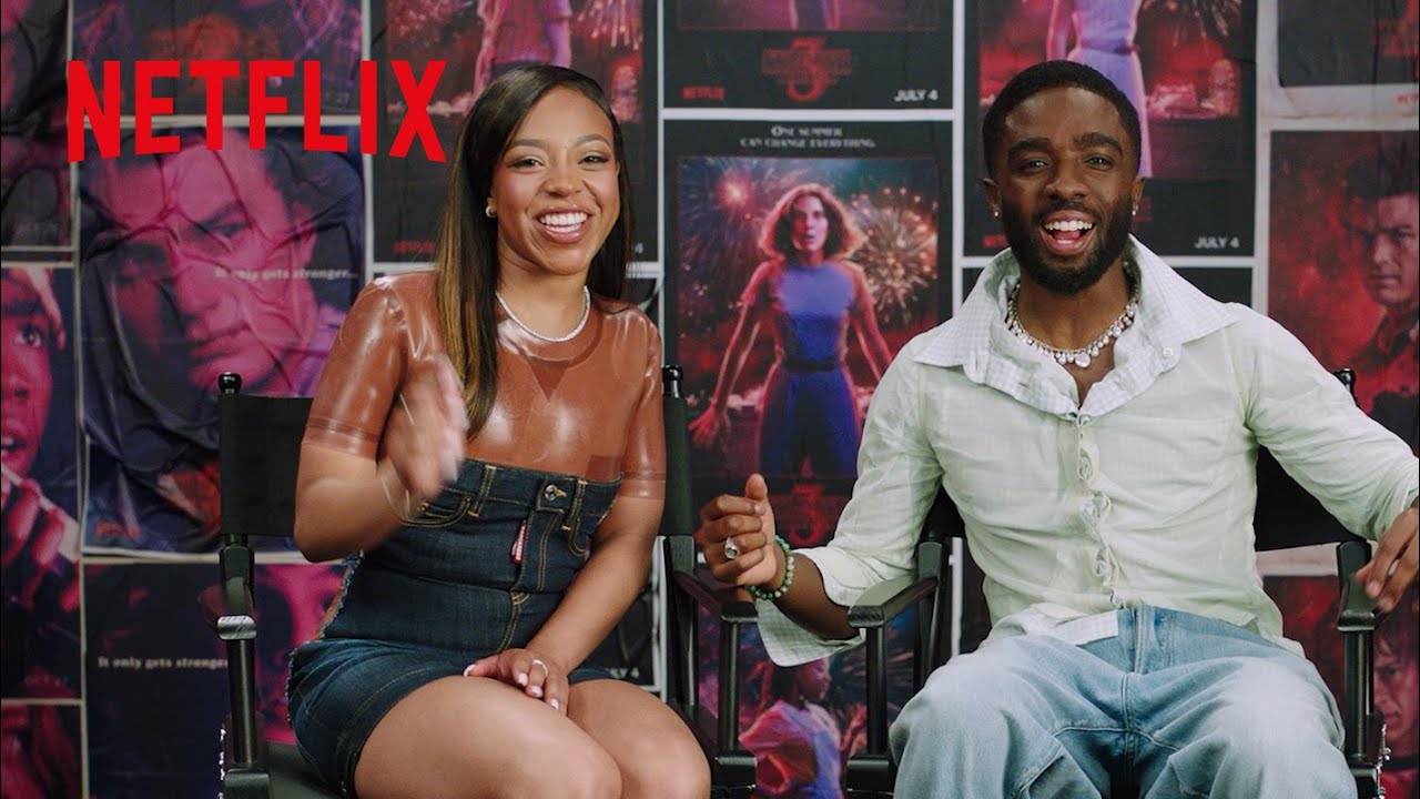 Caleb & Priah Go Head to Head in Stranger Things Trivia | Stranger Things | Netflix