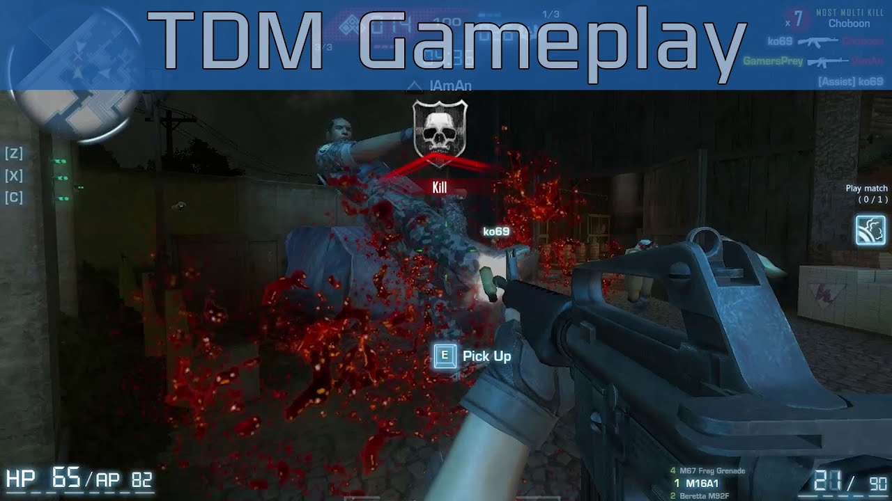 F.E.A.R. Online - Team Deathmatch Gameplay #1 [HD 1080P]