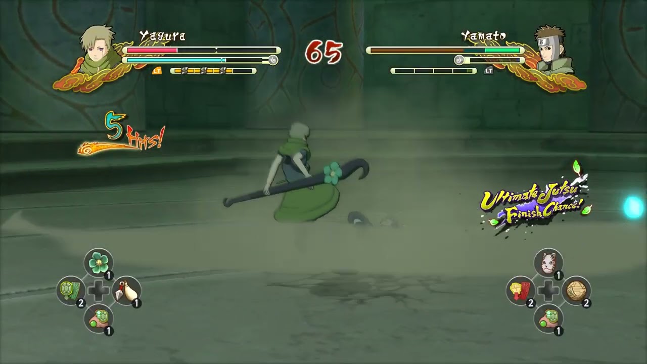 Yagura vs Yamato - Naruto Shippuden Ultimate Ninja Storm 3 Full Burst