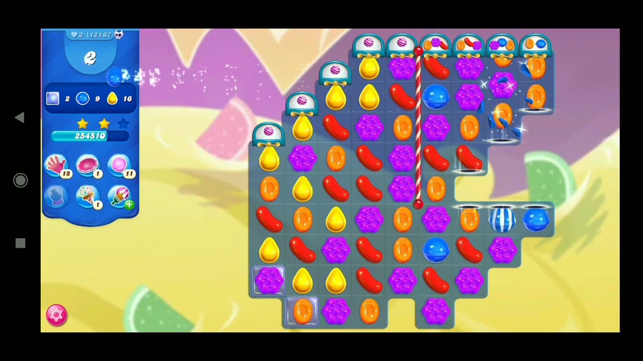 Candy Crush Saga Level 12187 (+2 Free Moves)