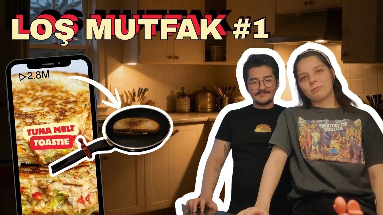 Loş Mutfak #1 : Viral Olan Ton Balıklı Tost Deniyoruz🐟 - Aradabir