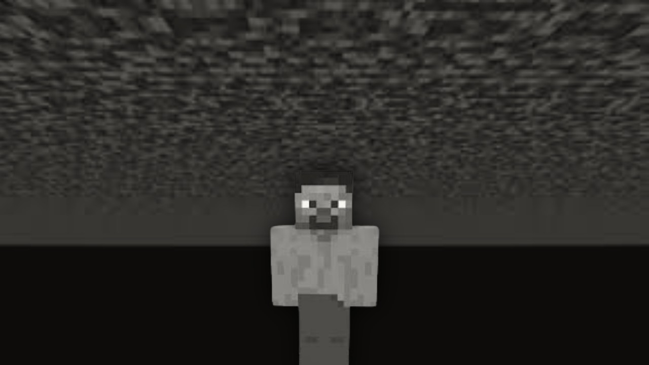 O vazio que é o Minecraft