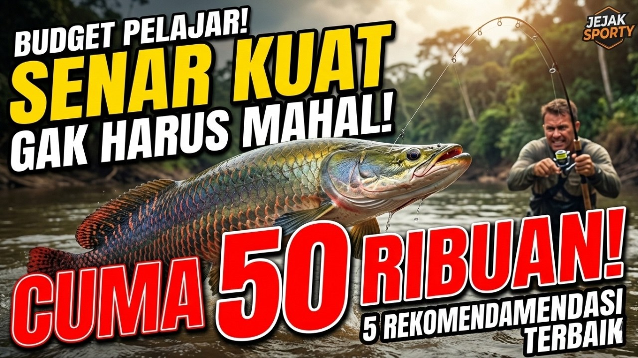 Budget Pelajar! 5 Rekomendasi Senar Pancing Kuat Cuma 50 Ribuan