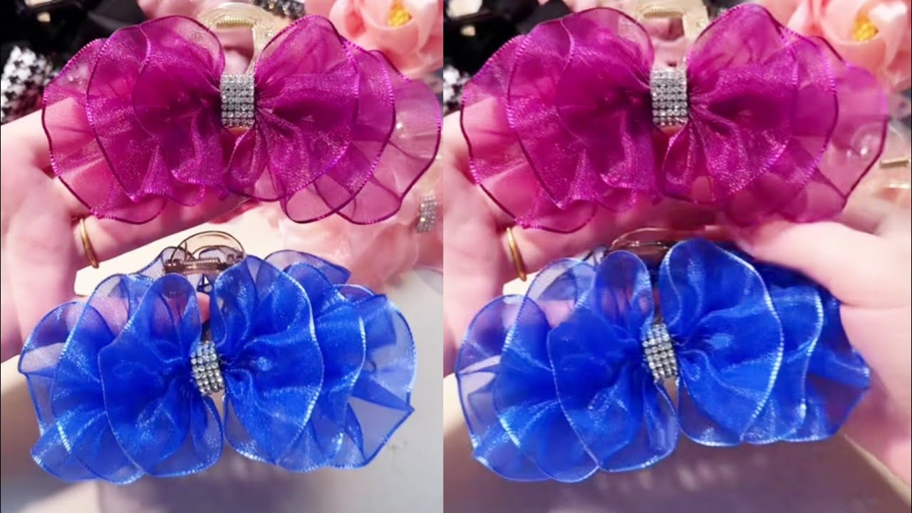 Most Beautiful French Houndstooth Bow Large Clip Female Hair Clip New Temperament Shark Clip DIY