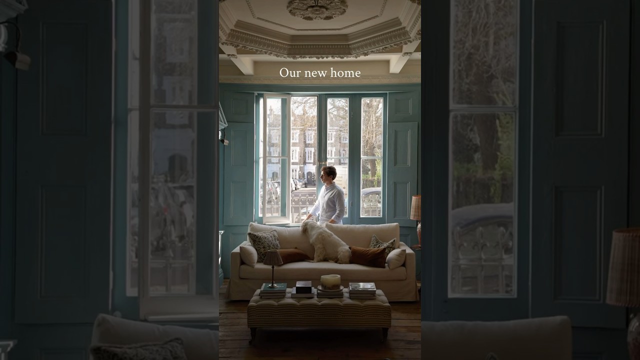 Welcome to our new home in London.