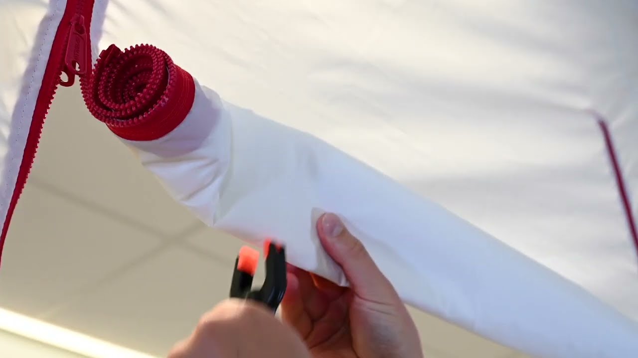 ZipSheet&trade; Reusable Barrier - How to Set Up an Environmentally Friendly Dust Barrier
