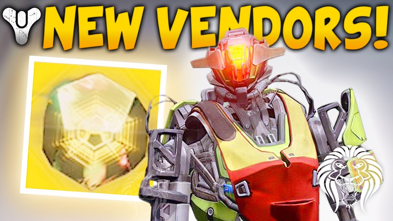 Destiny 2: VENDORS & SECRET UNLOCKS! New Gameplay, Cryptarch Revealed, Limited Events & Drone Shanks