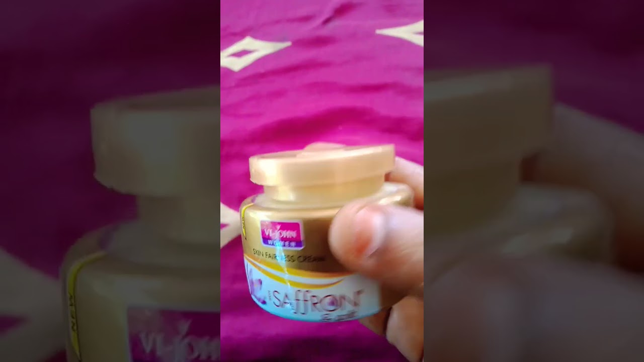 fairness cream saffron gold