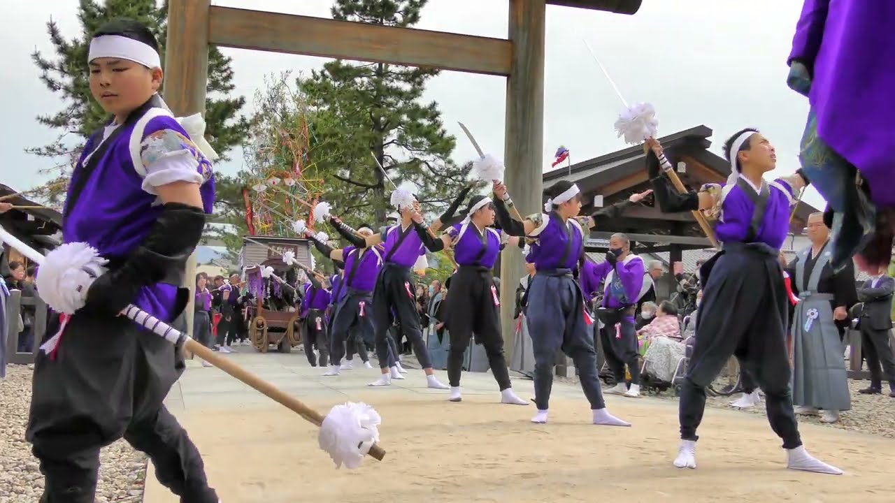 2023年　江尻地区葵祭宵宮（慈光寺）元伊勢籠神社　葵祭りの記録映像