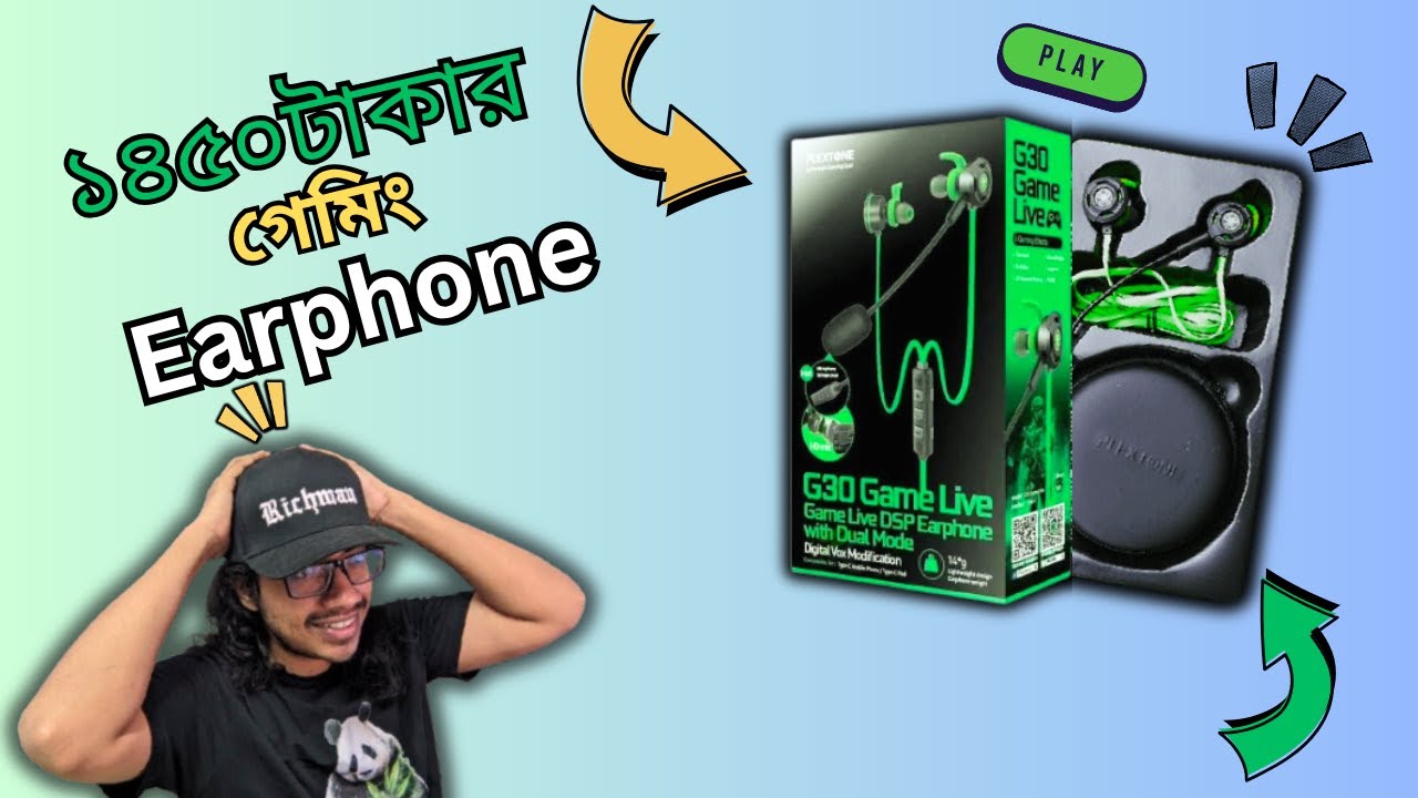 Plextone G30 Bangla 100% честный обзор || Обзор игровых наушников 1450 Taka Bangla.. Ovipanda Gaming