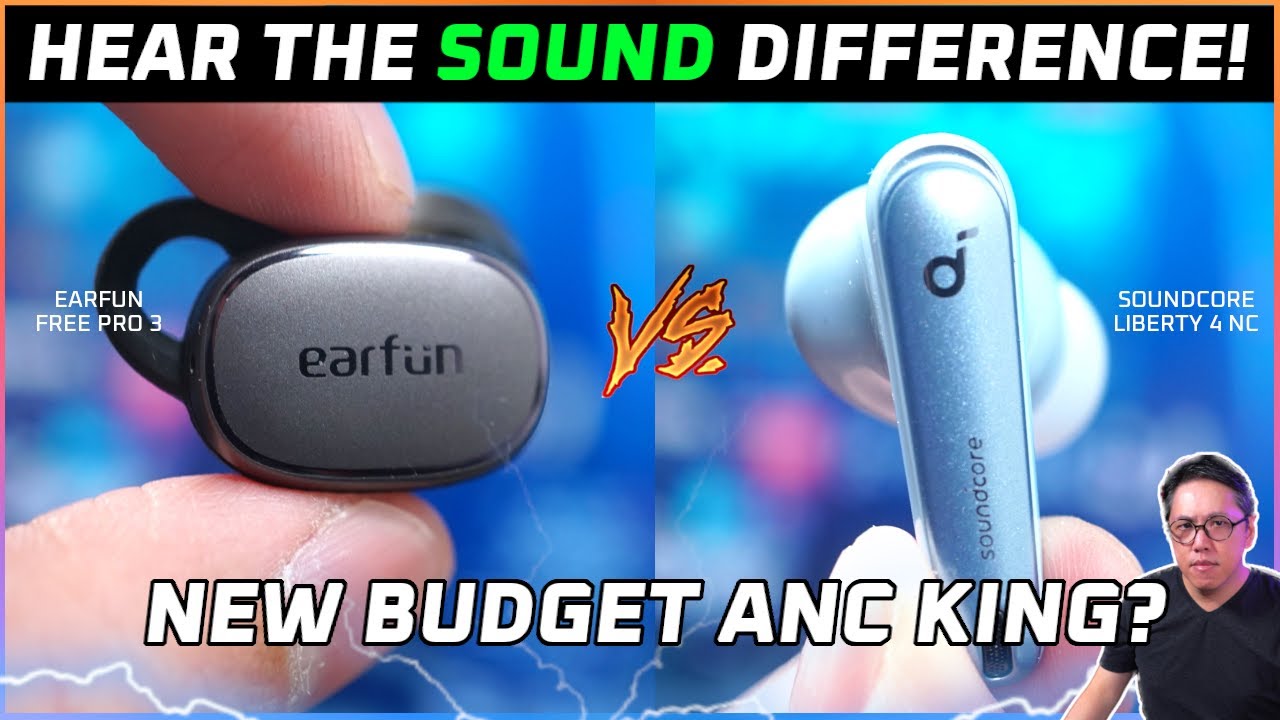 Лучше! 😲 Обзор EarFun Free Pro 3 против Soundcore Liberty 4 NC